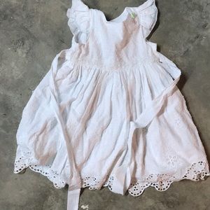 White Laura Ashely size 4 dress